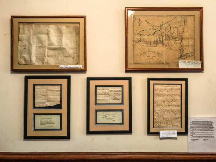 Documents from the 1700s | Little Falls Historical Society Museum | Little Falls NY