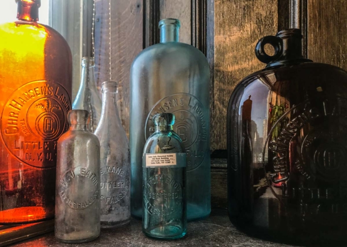 Little Falls Bottle Collection | Little Falls Historical Society Museum | Little Falls NY