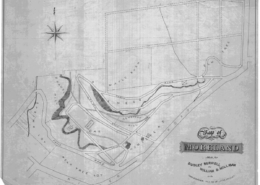 Late 19th century map of Moreland (Park).