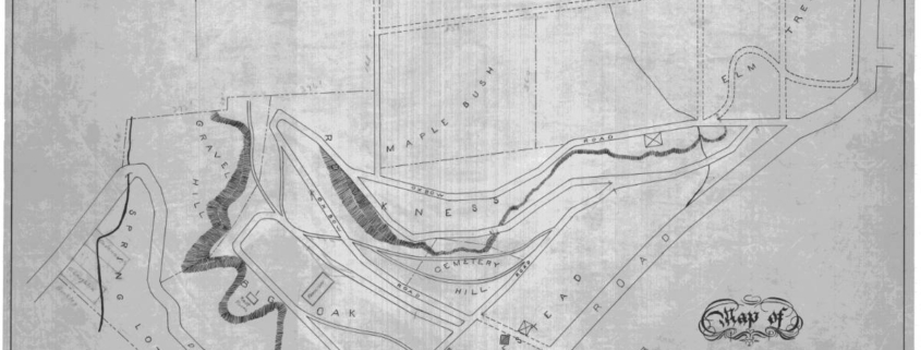 Late 19th century map of Moreland (Park).
