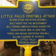Little Falls Grist Mill Attack historic marker | Little Falls Historical Society Museum