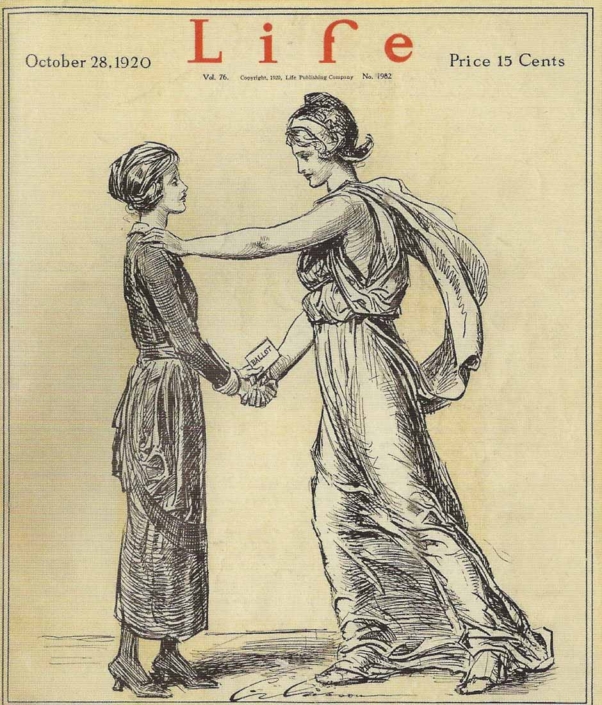 Life cover of October 28, 1920 issue, Library of Congress | Little Falls Historical Society Museum