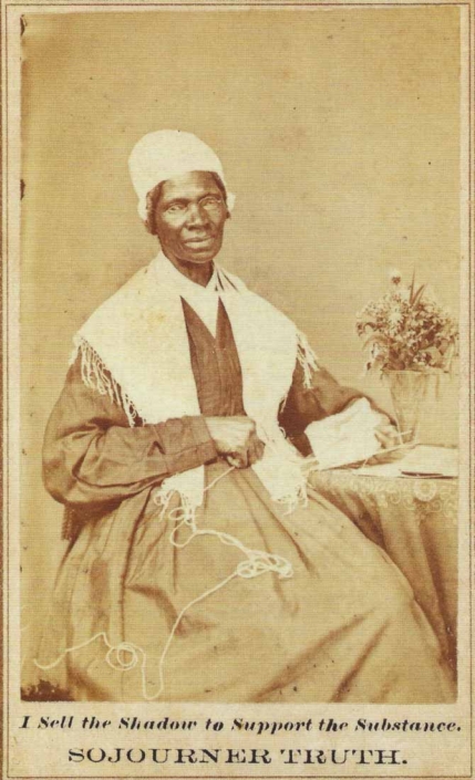 Sojourner Truth (c. 1797-1883), Library of Congress | Little Falls Historical Society Museum