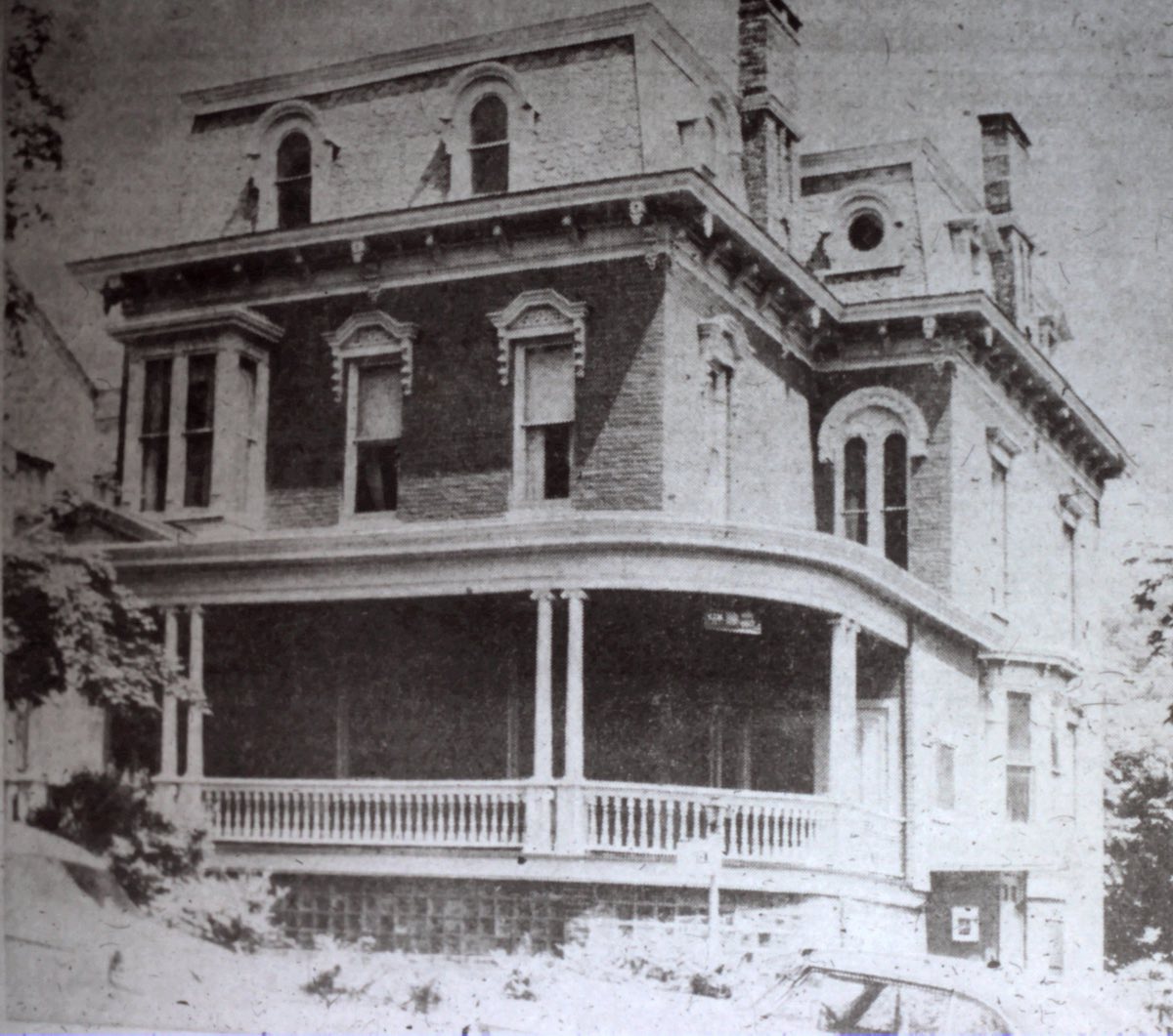 c. 1875 VFW | Former home of Abram E Bellinger- 13 Church Street