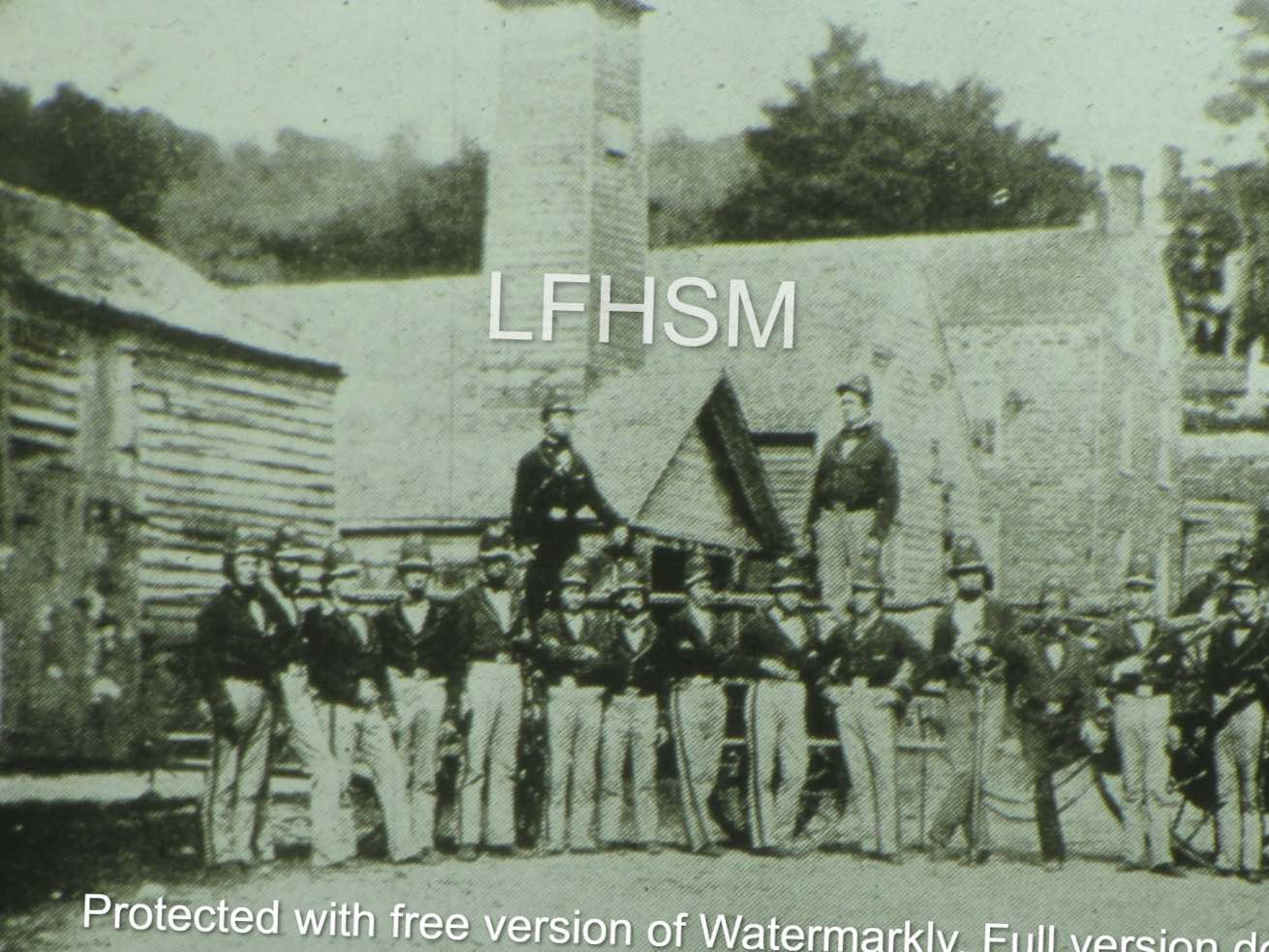 First Little Falls Fire Company No. 1 formed in 1808 | Photo Circa 1868