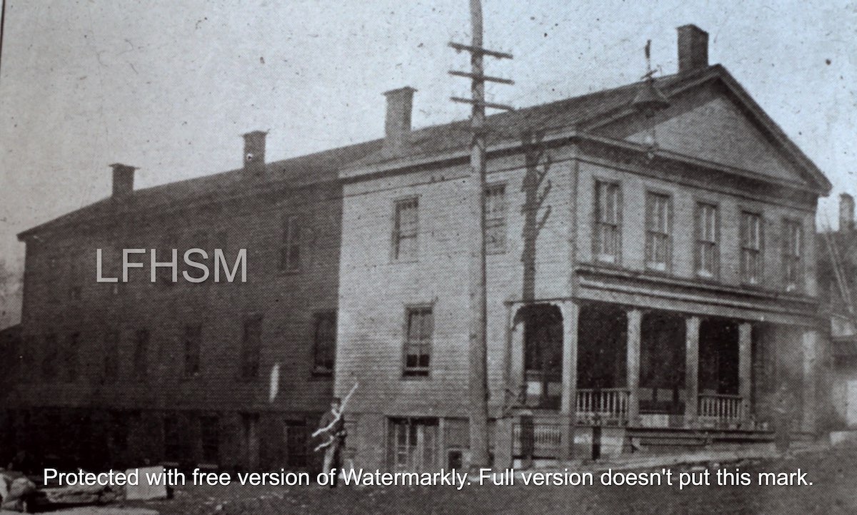 Washington Hall -Corner of West Mill & South Ann Streets, Little Falls, New York| 1842-1958