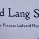 “Auld Lang Syne”, a short story with the main character being Dudley Burwell, who was known to the villagers of Little Falls as ”The Hermit of Burwell Hill,” was written in 1903 by Frances Ledyard Haun,, twenty-five years after the death of Burwell