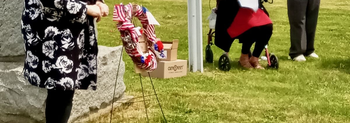 Patriots day at Yellow Church Cemetery