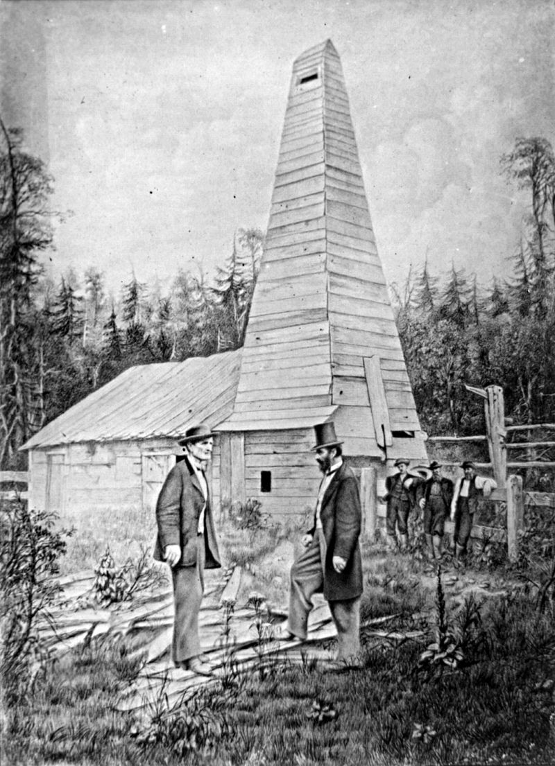 The Drake Oil Well - Was the First Oil Well Drilled in 1859 | Edwin Drake, Man in the Top Hat 