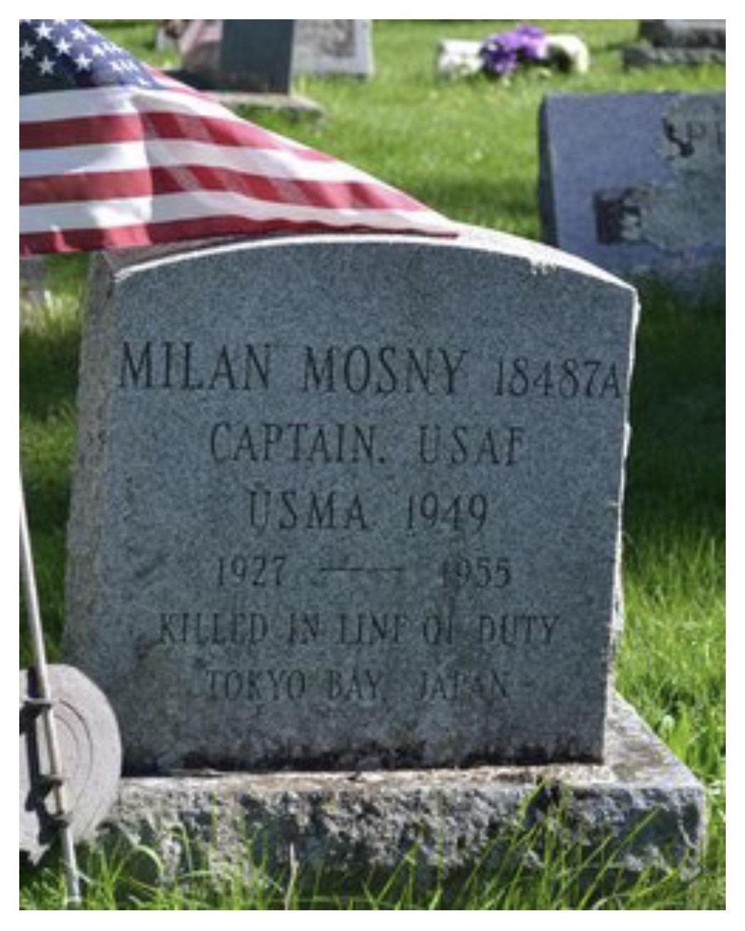 Milan Mosny, Captain. USAF USMA 1949