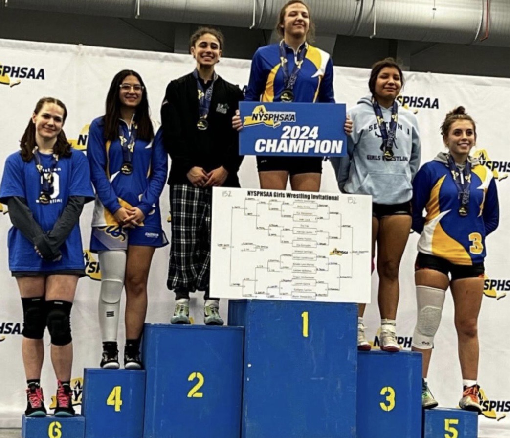 Brynn on podium