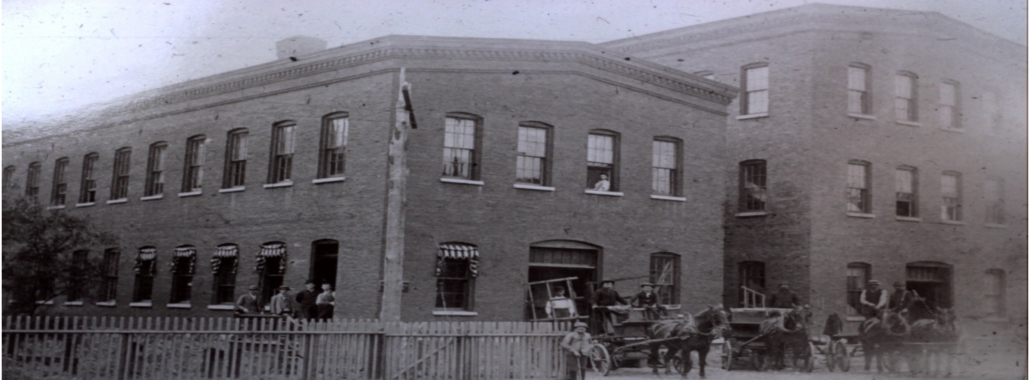 The Victor Knitting Mills, courtesy of the Little Falls Historical Society.